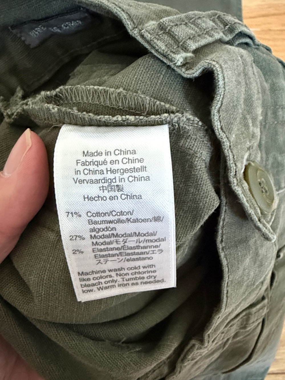 Jcrew Women's Dark Green Casual Capris - Picture 3 of 10